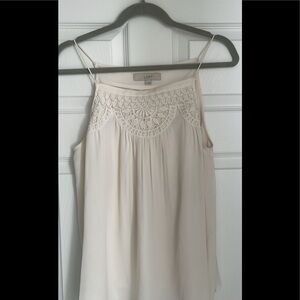 LOFT cream cami